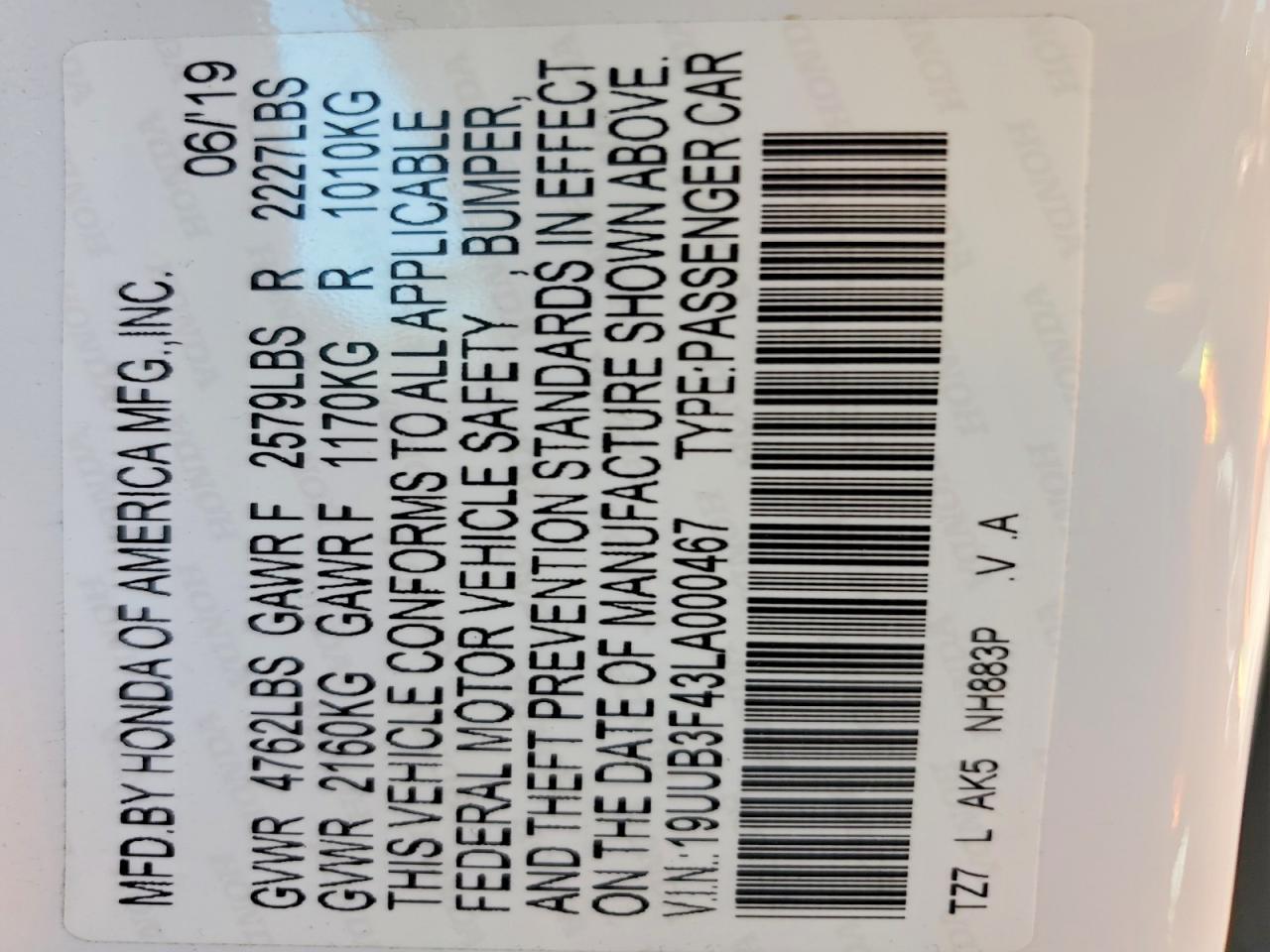 2020 Acura Tlx Technology