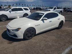 Maserati salvage cars for sale: 2017 Maserati Ghibli s