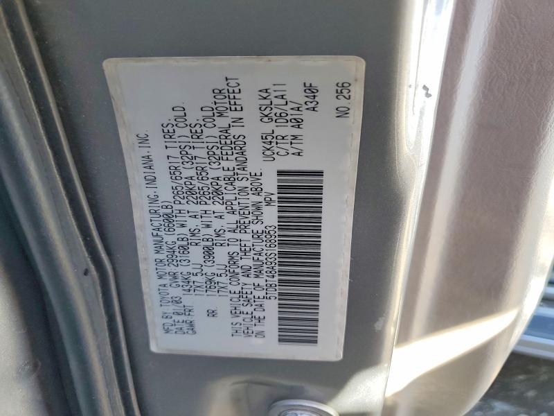 2003 Toyota Sequoia Limited