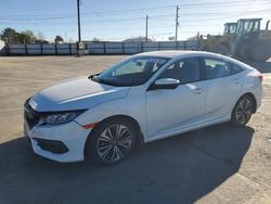 Honda salvage cars for sale: 2017 Honda Civic ex