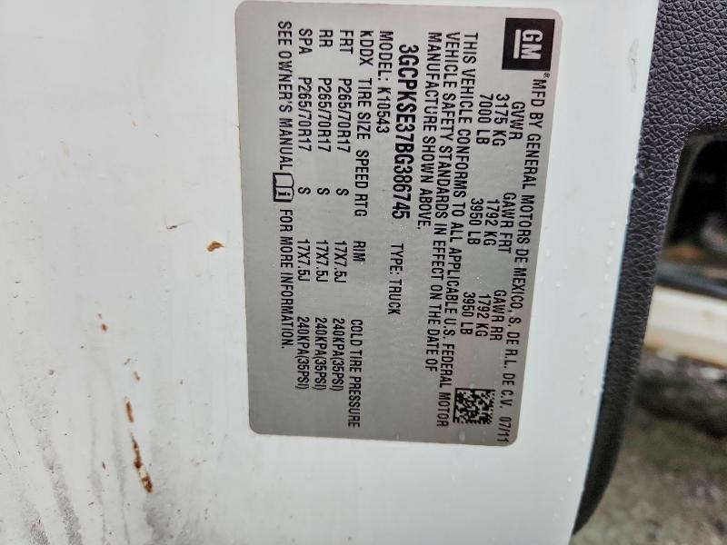 2011 Chevrolet Silverado K1500 LT