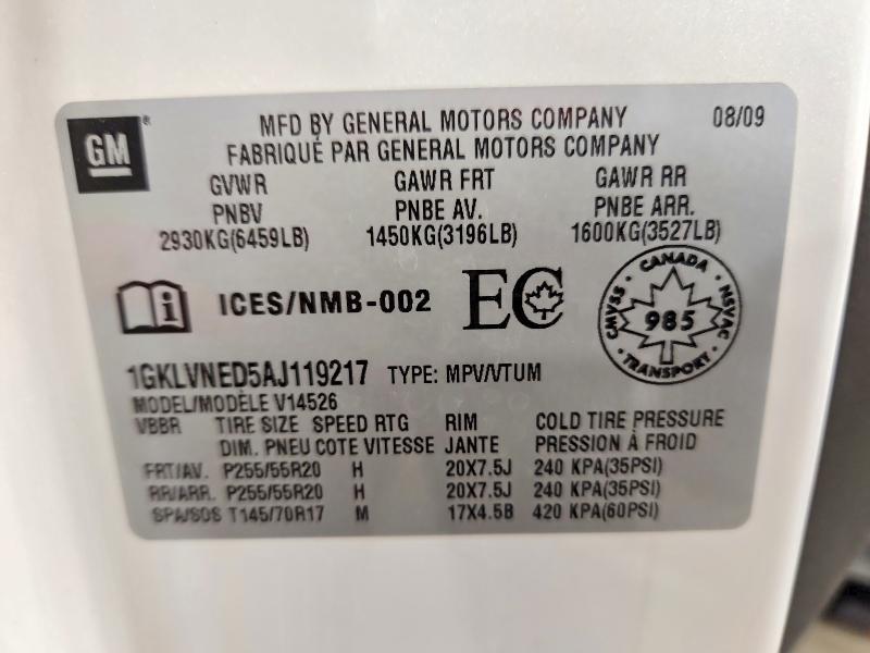 2010 GMC Acadia Slt-2