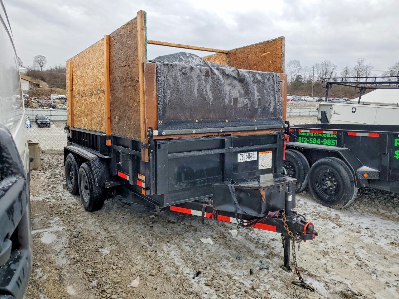 2025 Carry-On Trailer 2025 CARRY-ON Dump Trailer