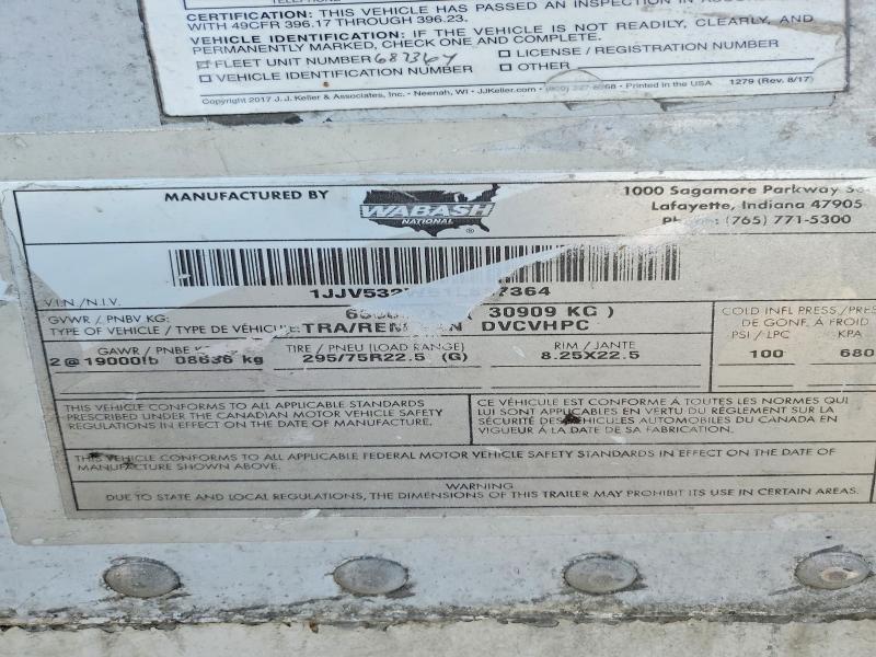 2001 Wabash 53ft