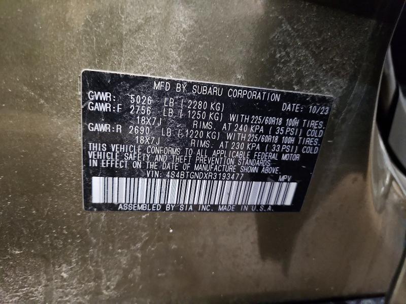 2024 Subaru Outback Limited xt