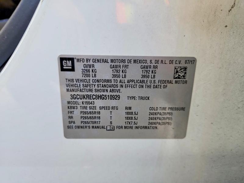 2017 Chevrolet Silverado K1500 LT