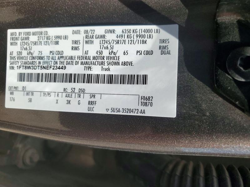 2022 Ford F350 Super Duty