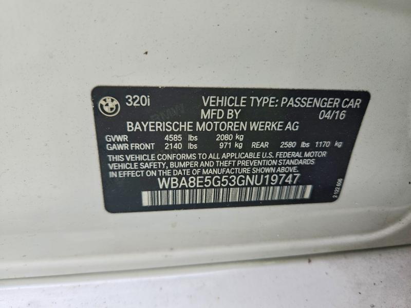 2016 BMW 320 xi