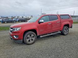 Chevrolet salvage cars for sale: 2015 Chevrolet Colorado LT