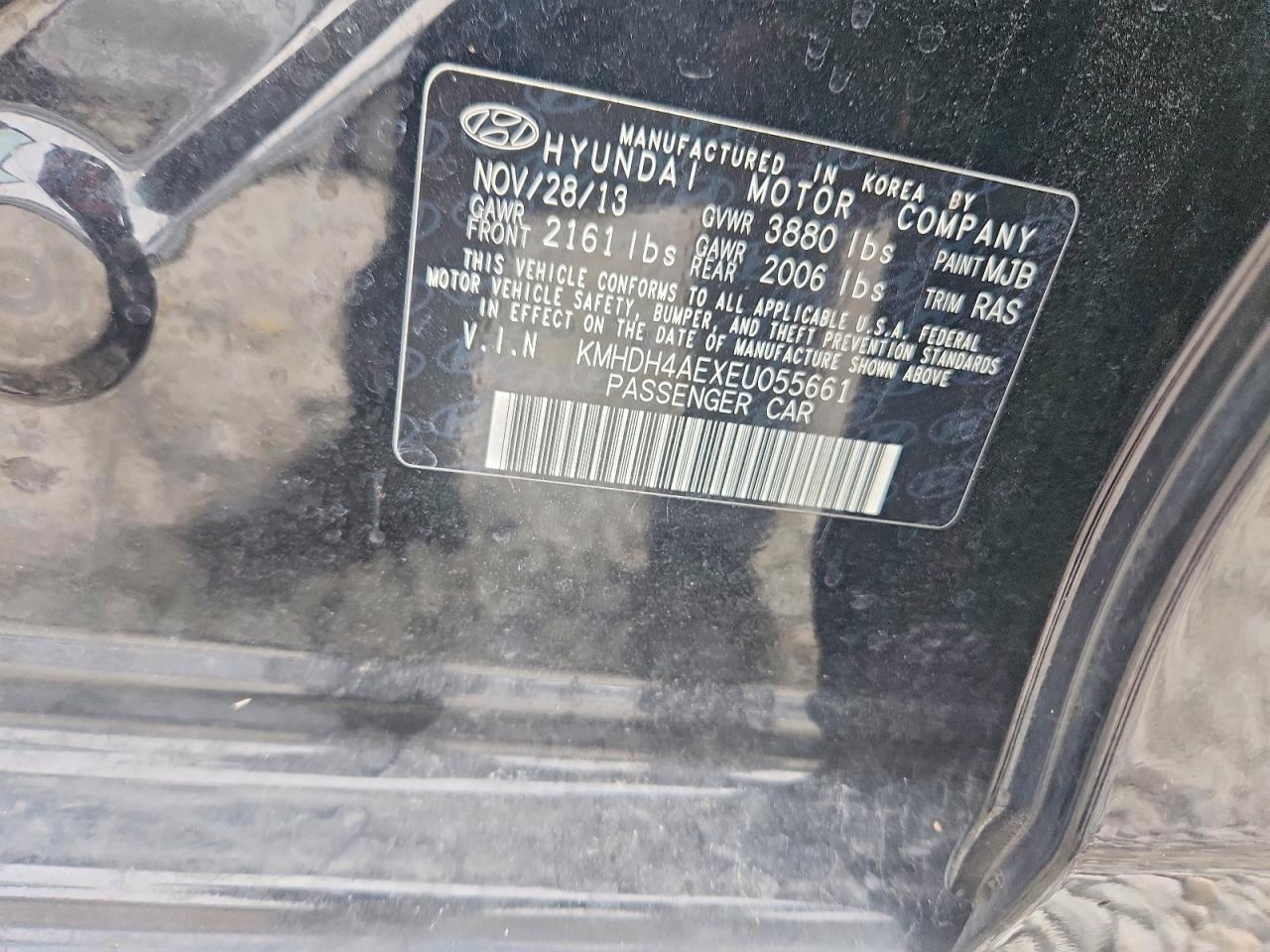 2014 Hyundai Elantra se