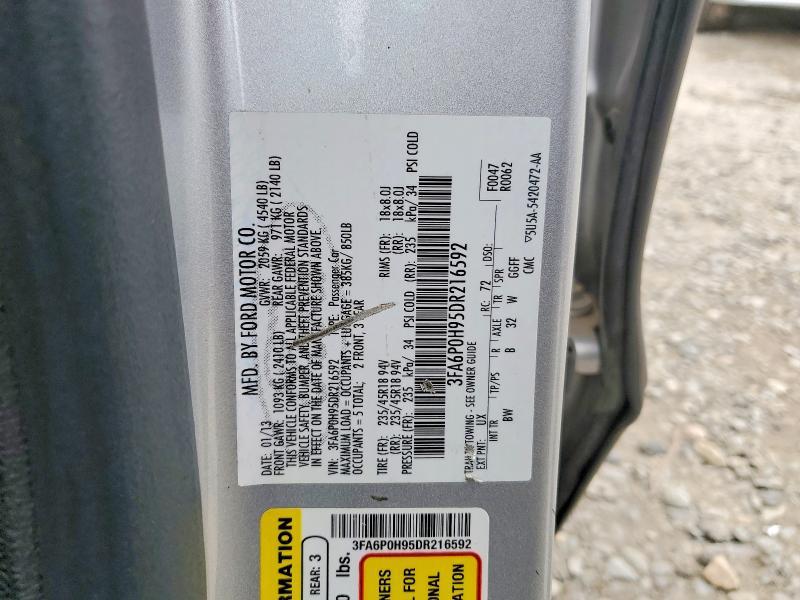 2013 Ford Fusion se