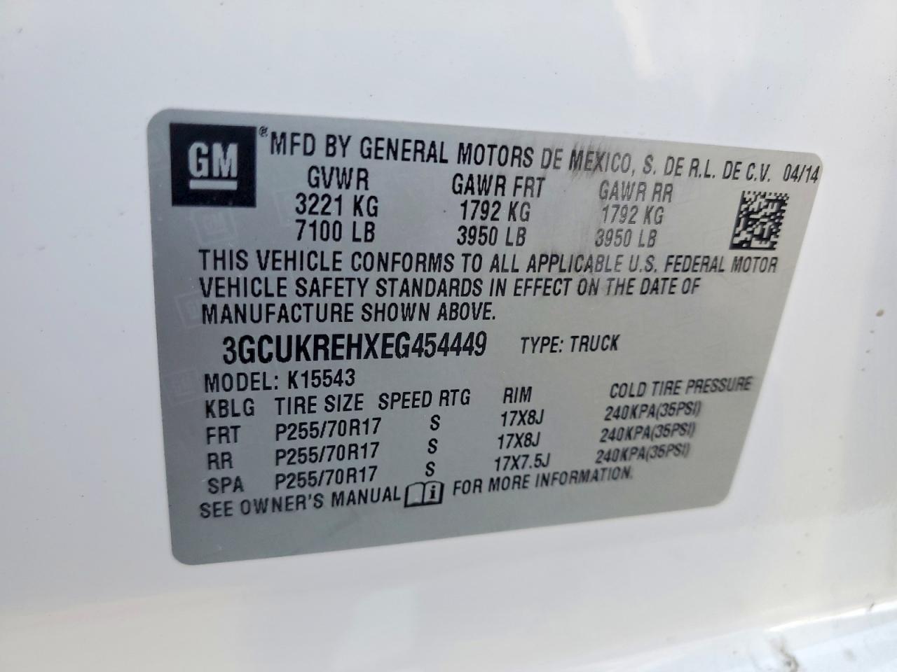 2014 Chevrolet Silverado K1500 LT