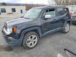 Jeep salvage cars for sale: 2017 Jeep Renegade Limited