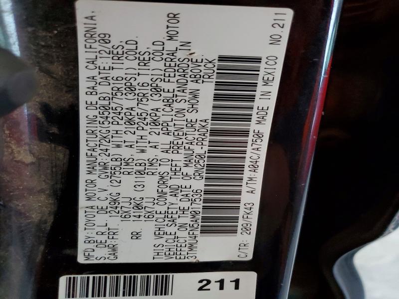 2010 Toyota Tacoma V6