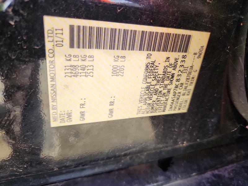 2011 Nissan Maxima 3.5 s