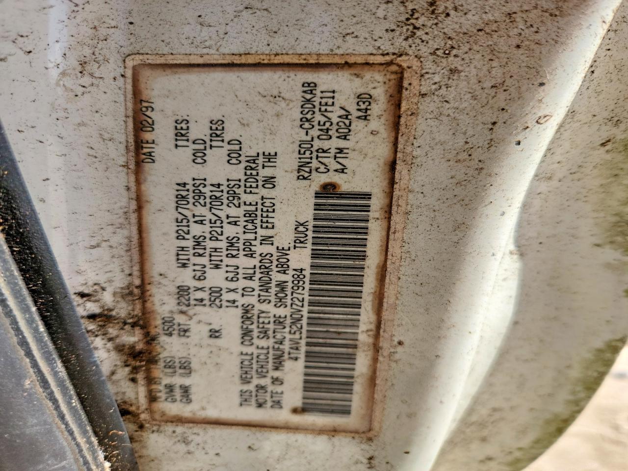 1997 Toyota Tacoma Base