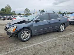 Honda salvage cars for sale: 2007 Honda Accord ex
