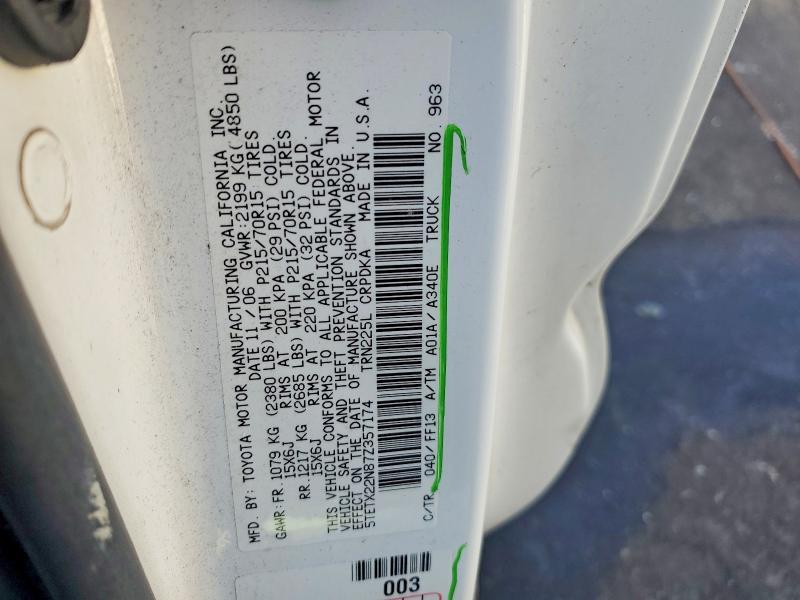 2007 Toyota Tacoma Base
