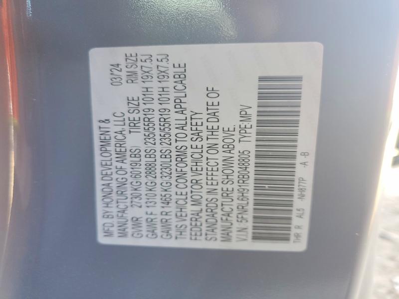 2024 Honda Odyssey Elite