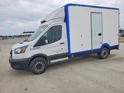 Salvage trucks for sale at Wilmer, TX auction: 2023 Ford Transit T-350