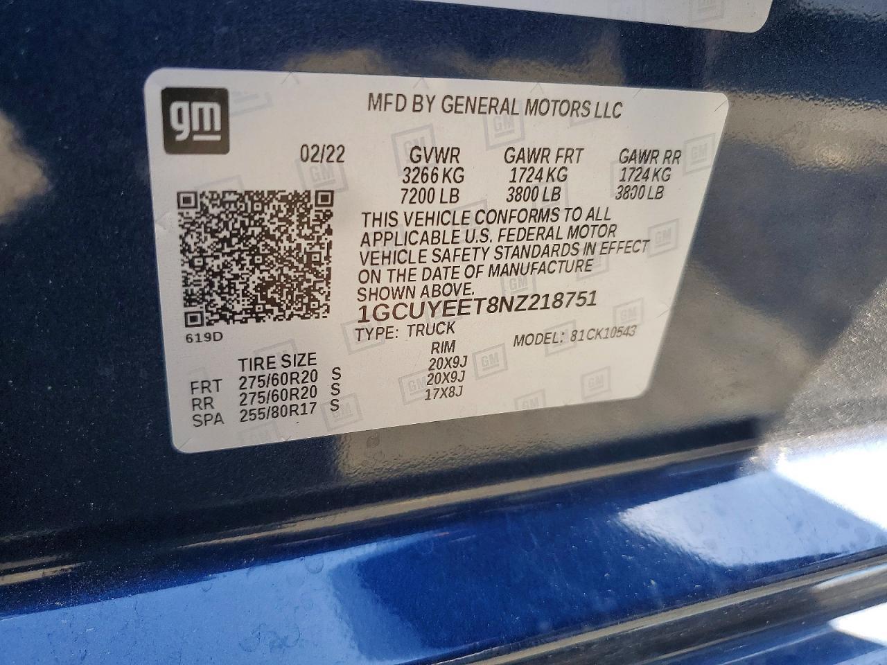 2022 Chevrolet Silverado LTD K1500 RST
