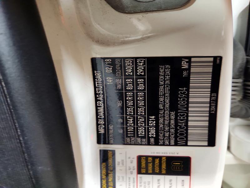 2018 Mercedes-Benz Glc 300 4matic