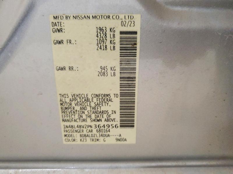 2023 Nissan Altima 2.5 s