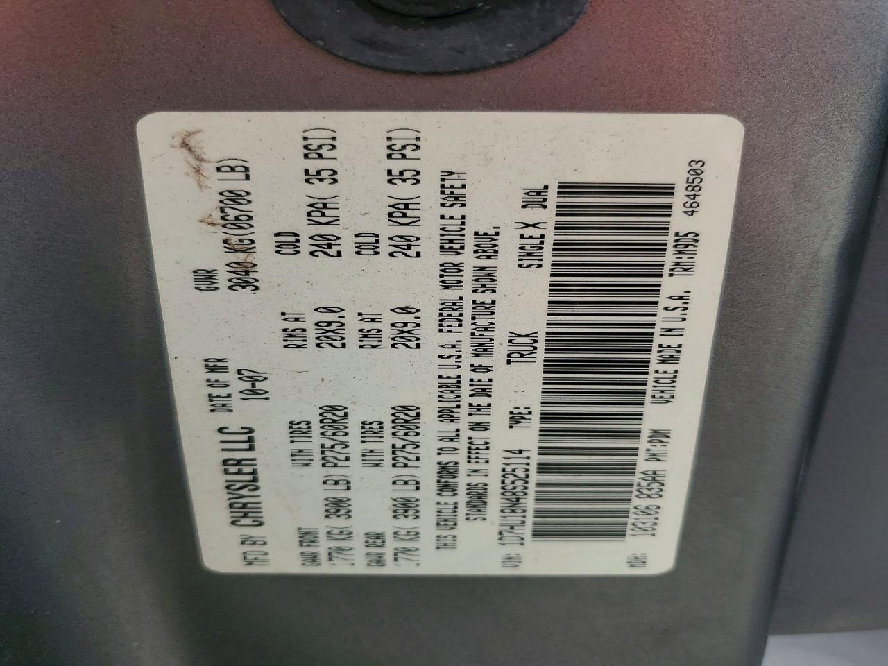 2008 Dodge RAM 1500 ST