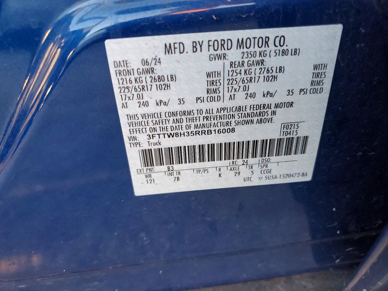 2024 Ford Maverick XLT