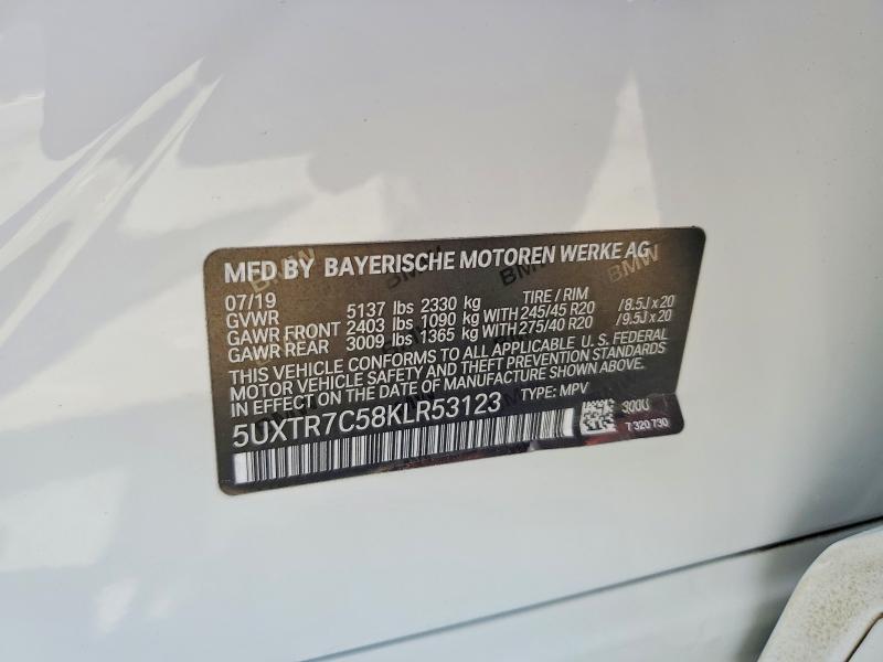 2019 BMW X3 Sdrive30i