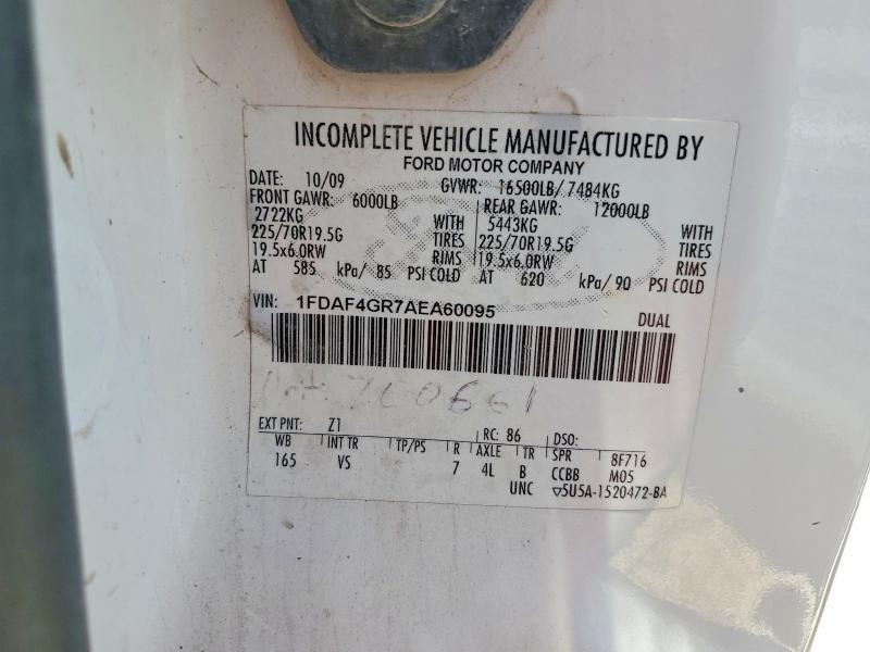 2010 Ford F450 Super Duty Truck Cab AND Chassis