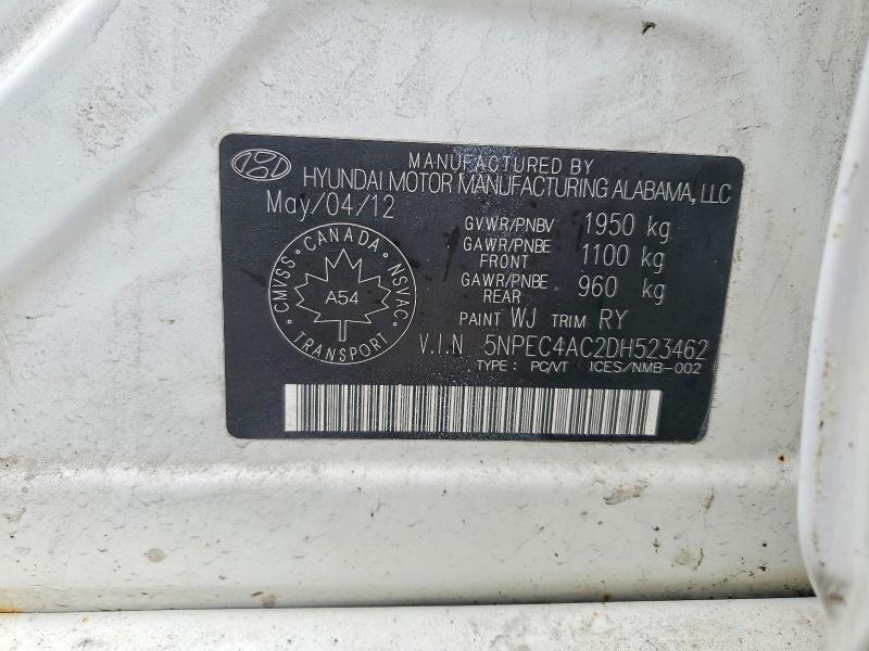 2013 Hyundai Sonata se