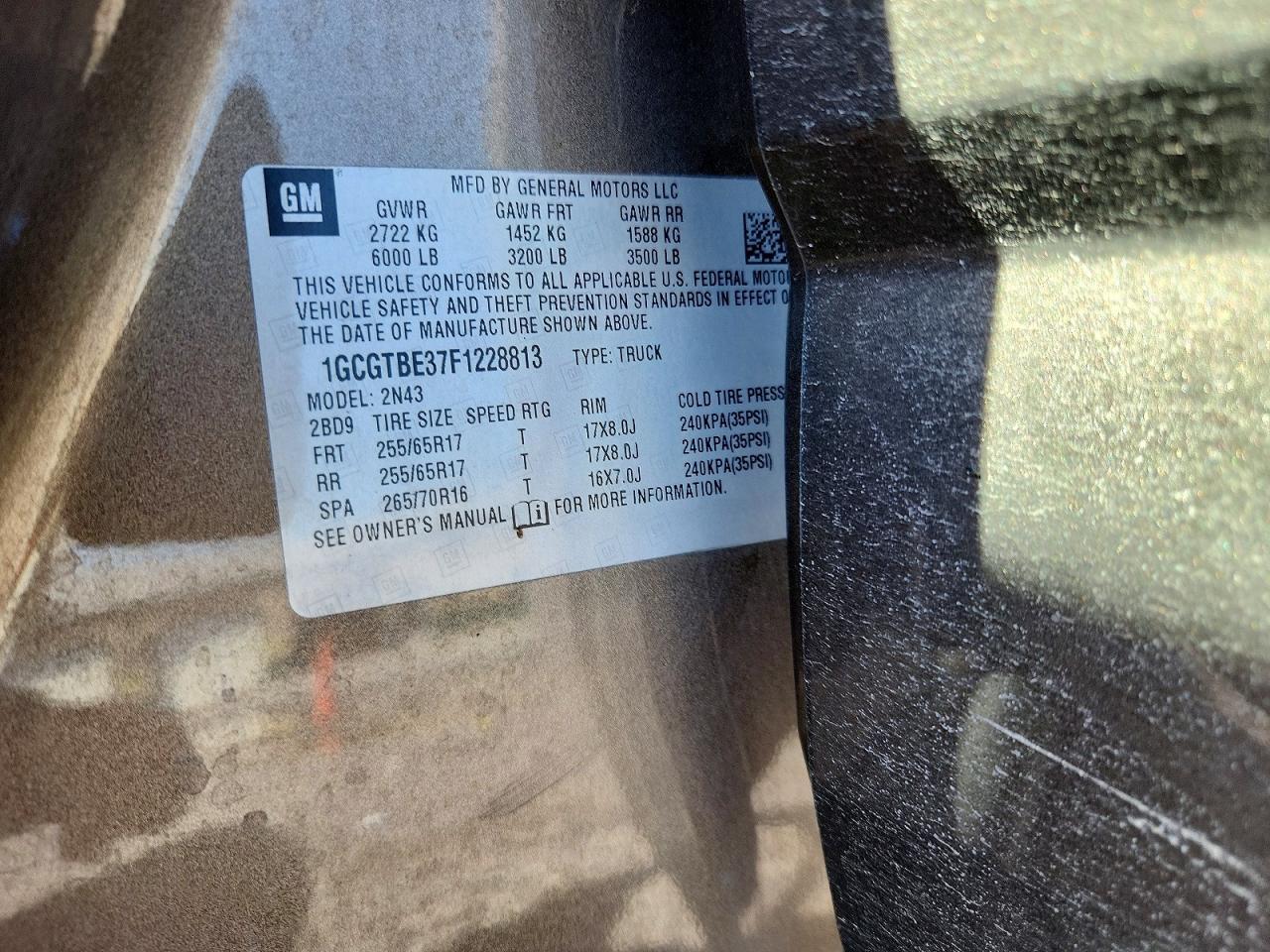 2015 Chevrolet Colorado LT