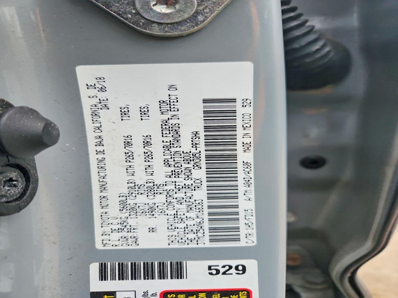 2018 Toyota Tacoma TRD OFF-Road