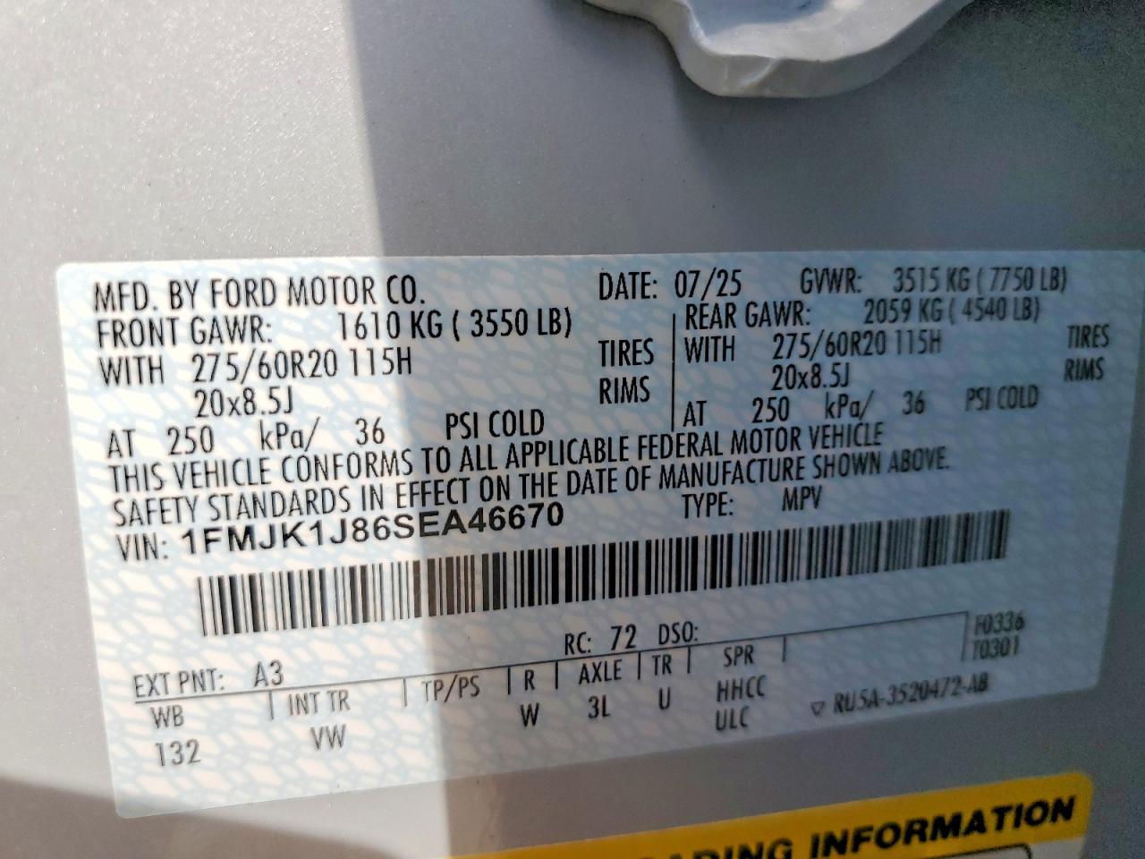 2025 Ford Expedition max Active