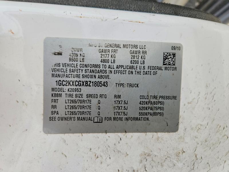 2011 Chevrolet Silverado 2500 LT Utility / Service Truck