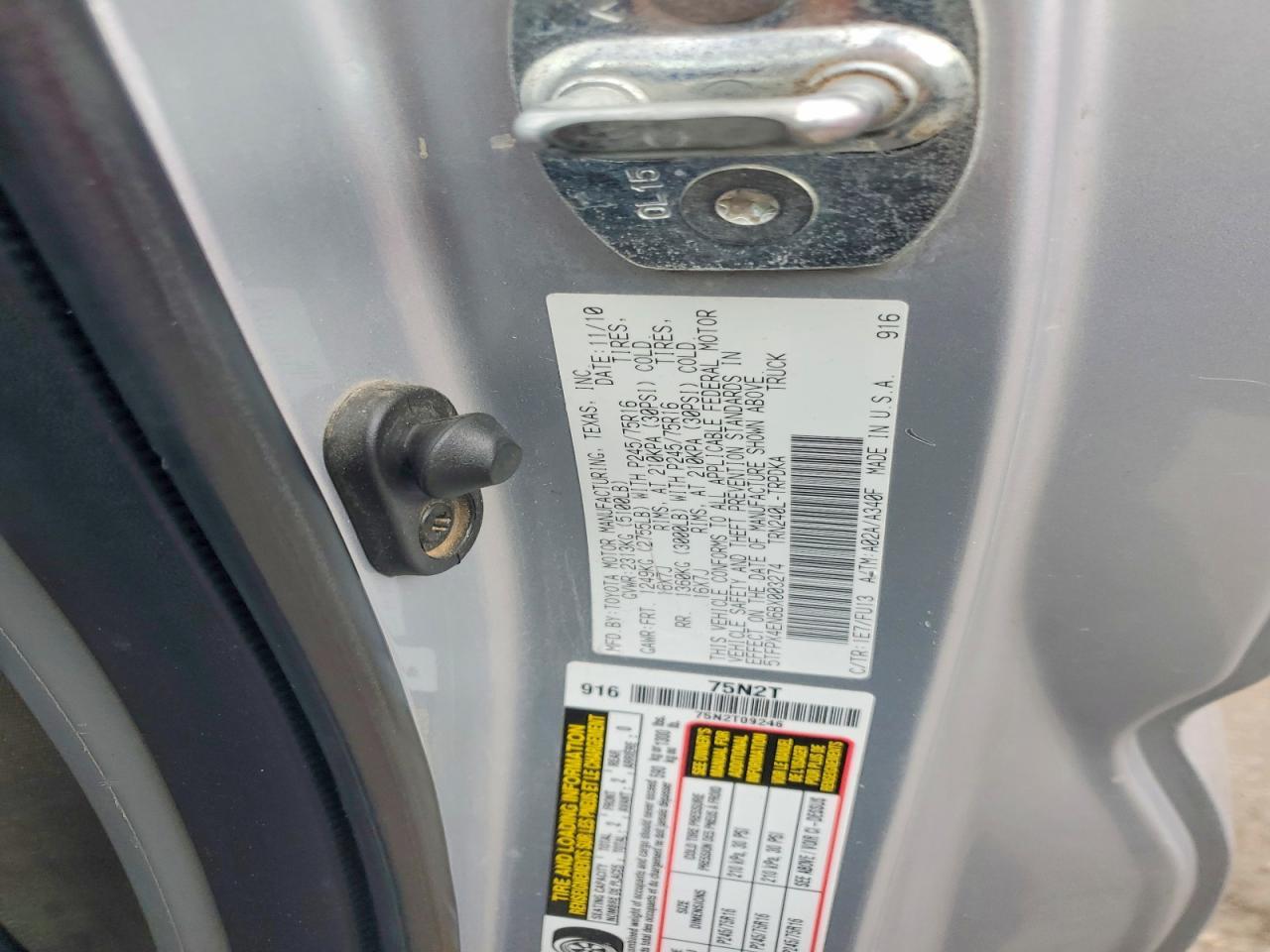 2011 Toyota Tacoma Base