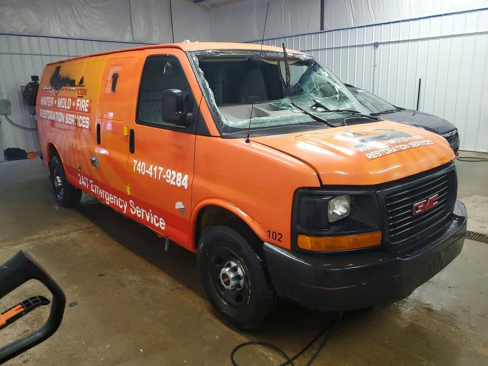 2010 GMC Savana 3500 Cargo Utility / Service Van