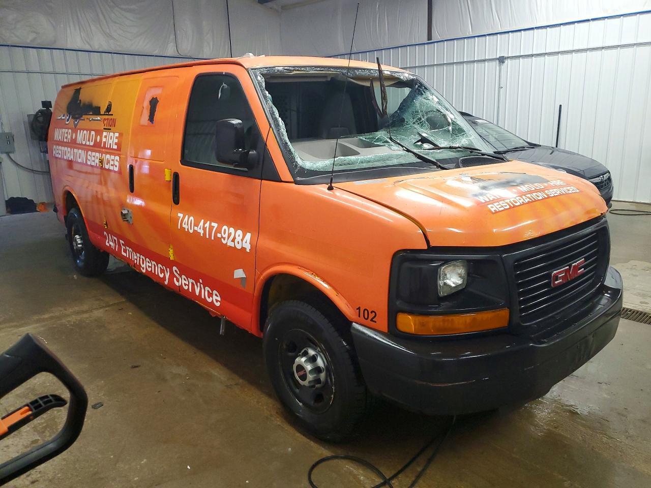 2010 GMC Savana 3500 Cargo Utility / Service Van