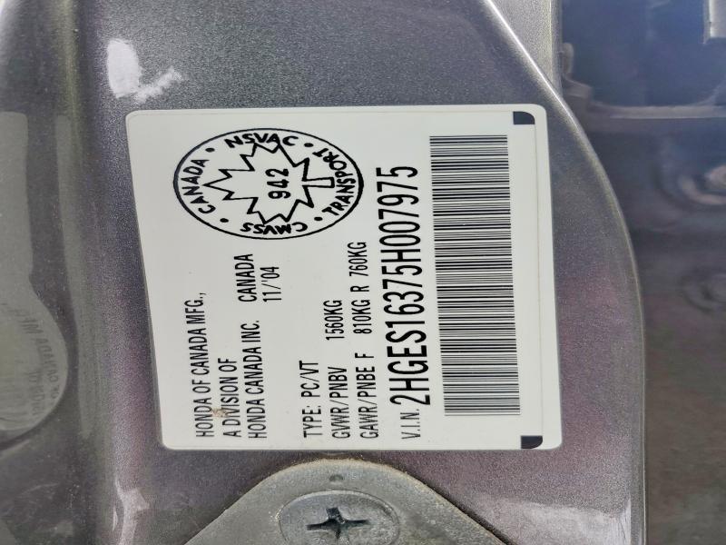 2005 Honda Civic dx vp