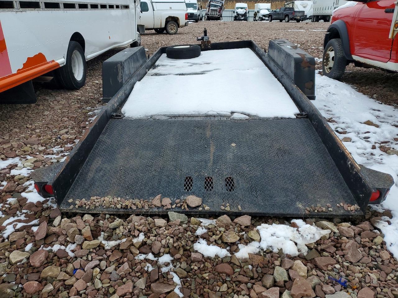 2002 Felling Tilt Deck Equipment Trailer