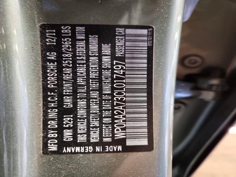 2012 Porsche Panamera 2