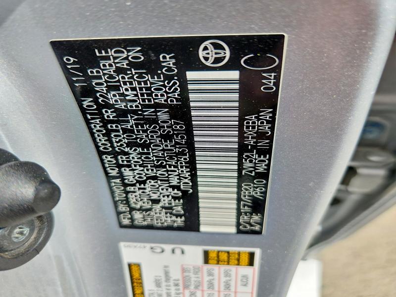 2020 Toyota Prius Prime le