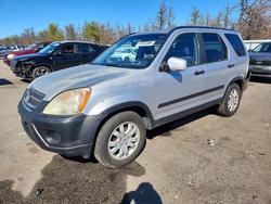 Salvage cars for sale from Copart Brookhaven, NY: 2005 Honda Cr-v ex