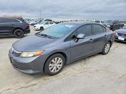 2012 Honda Civic lx for sale in Grand Prairie, TX