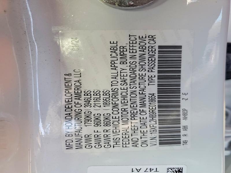 2024 Honda Civic Sport