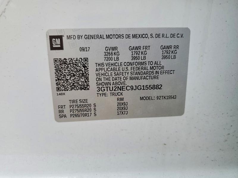 2018 GMC Sierra K1500 SLT