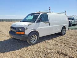 Chevrolet salvage cars for sale: 2012 Chevrolet Express 1500 Utility / Service van