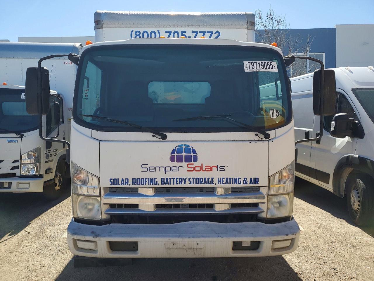 2012 Isuzu NPR HD BOX Truck