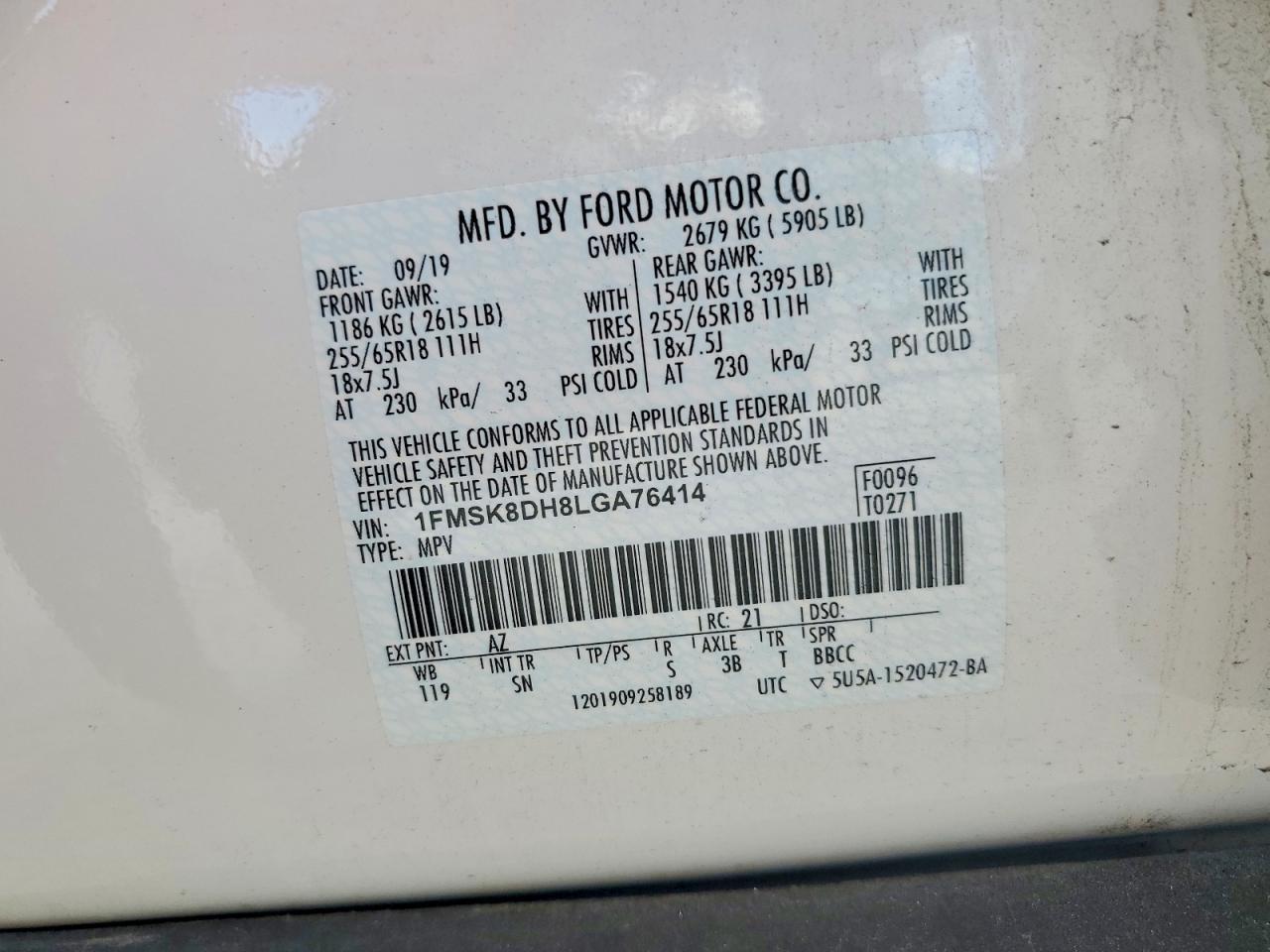 2020 Ford Explorer xlt